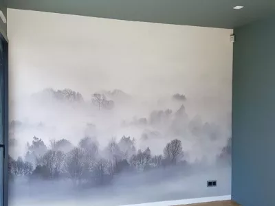papier peint chambre - Vertou