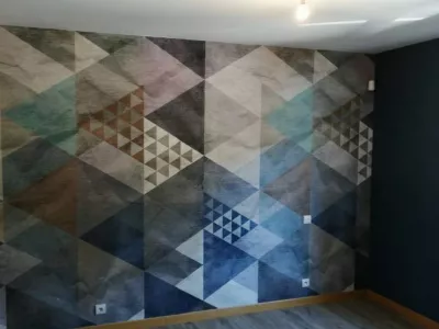 papier peint motif - Nantes