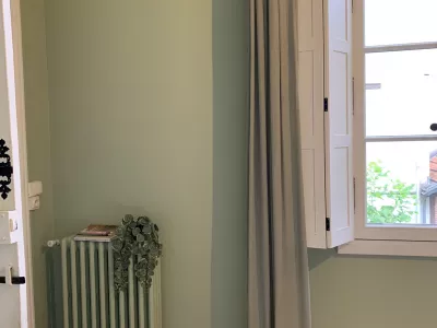 peinture verte chambre